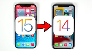 How to Downgrade iOS 15 to iOS 14 Without Losing Data [upl. by Delcine]