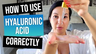 How to use Hyaluronic Acid serums correctly  Skincare by Fenya  Guidance to Glow [upl. by Kcinnay477]