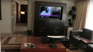 Las Vegas Hotel Room Tour Aria Executive Hospitality Suite [upl. by Nujra86]