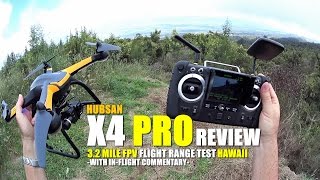 HUBSAN X4 PRO H109s FPV GPS QuadCopter Review  Part 3  Range Test With 3D Gimbal amp GitUp Git2 [upl. by Doykos]