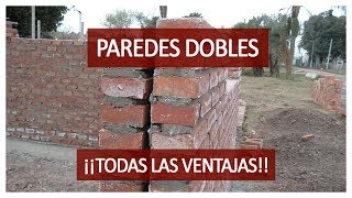 ➤➤ Paredes Dobles con Cámara de Aire [upl. by Attenov13]