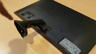 Samsung monitorold model stand removal  How to [upl. by Aldis686]