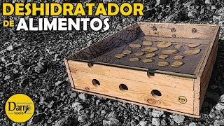 DESHIDRATADOR DE ALIMENTOS CASERO SOLAR [upl. by Portwine]