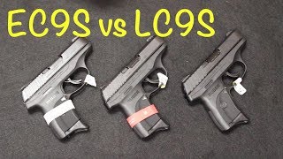 Ruger EC9S vs LC9S vs Pro [upl. by Nahc352]