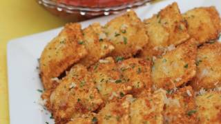 Toasted Ravioli Recipe I LOVE this appetizer [upl. by Lika744]