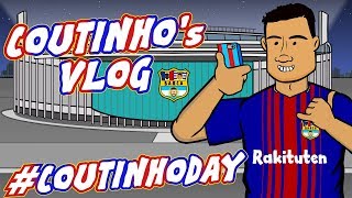 📹COUTINHODAY  the VLOG📹 Phil signs for Barcelona PARODY [upl. by Etom]