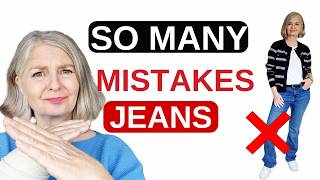 HOW NOT To Wear Jeans OVER 50 2025 [upl. by Kenrick]