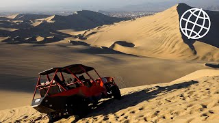 Huacachina Desert Oasis Peru Amazing Places 4K [upl. by Esihcoc191]