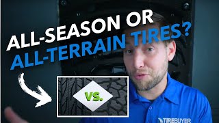 How to Decide Between AllSeason and AllTerrain Tires [upl. by Aramas]