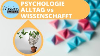 Alltagspsychologie vs Wissenschaftliche Psychologie [upl. by Norval]