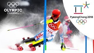 Mikaela Shiffrins Alpine Skiing Highlights  PyeongChang 2018 [upl. by Roshelle]