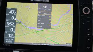 Humminbird Helix Side Imaging Settings amp Images [upl. by Bianka]