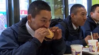 Gurkhas Try McDonalds For The First Time  Forces TV [upl. by Yror]