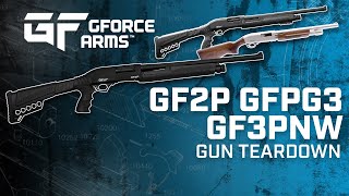 GForce Arms  GF2P GF3PNW GFPG3 PumpAction Shotgun Firearm Teardown [upl. by Genvieve]