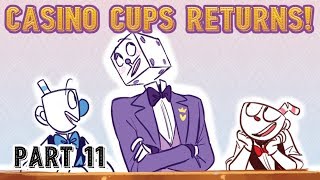 Casino Cups  Part 11 Cuphead Comic Dub [upl. by Orren737]