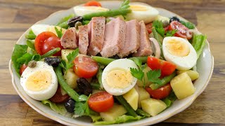 Nicoise Salad Recipe  How to Make Nicosie Salad [upl. by Templeton]