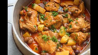 Pollo Guisado Puerto Rican Chicken Stew [upl. by Nuahsal977]