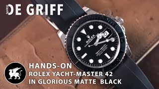 Rolex YachtMaster 42 HandsOn Review  The Rolex Submariner Has A Gorgeous Cousin [upl. by Flan]