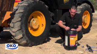 OKO Tyre Sealant  How To Apply [upl. by Amsirhc]