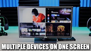 STREAMING ON 4 DEVICES ON ONE SCREEN  HOW TO ADD AN HDMI MULTIVIEWER FOR YOUR STREAMING SETUP [upl. by Eoin]