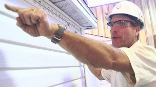 How to install vinyl siding PART 1 of 3 [upl. by Adelice]