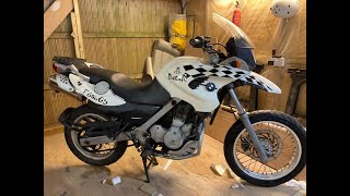 bmw f650 fuel pump replacement [upl. by Fleck]