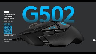 Logitech G502 HERO Driver And Software Download Link Description [upl. by Voletta706]