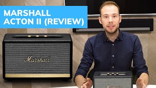 Marshall Acton II with Google Assistant The Retro Bluetooth Speaker review [upl. by Aramenta]