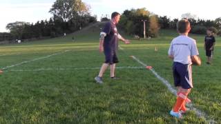 Youth Football  Learning How to Tackle [upl. by Blondie]