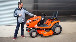 Brand New 2021 Kubota GR2120 Lawn Tractor Whats new [upl. by Meuser829]