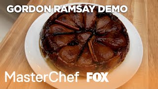 Gordon Demos How To Make Tarte Tatin  Season 10 Ep 7  MASTERCHEF [upl. by Xino]