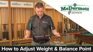 How to Adjust the Weight amp Balance Point  McDermott HSeries [upl. by Hewart915]