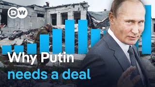 Could Russias economy force it into peace talks  DW News [upl. by Alvina901]