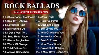 Best Rock Music Playlist 2020  Greatest Rock Ballads of The 80s and 90s [upl. by Libyc]