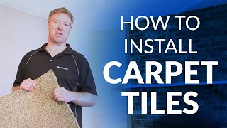 How to Install Carpet Tiles [upl. by Rexanne500]