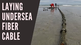 How To Lay Undersea Fiber Cable [upl. by Neram273]