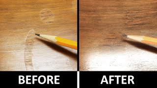 Lacquer Finish Repair on Wood Furniture  How To from Fixing Furniture [upl. by Edivad]