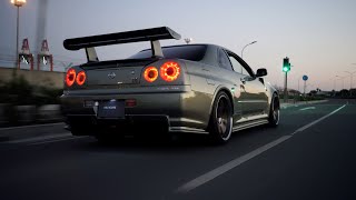 Nissan R34 Skyline VSpec II Nur4k [upl. by Rotsen]