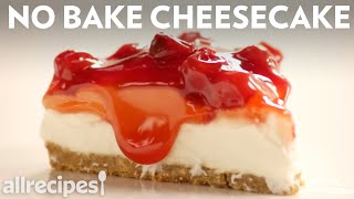 How To Make No Bake Cheesecake  Allrecipes [upl. by Elimay]