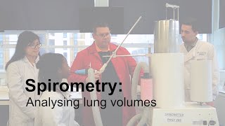 Physiology practical demonstrations  Spirometry [upl. by Lynn865]