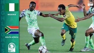 HIGHLIGHTS Nigeria vs South Africa [upl. by Harmaning]