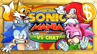 Getting Tortured By My Fans In Sonic Mania Vs Chat [upl. by Poul]