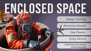 Enclosed Space Entry Procedure  Detailed Explanation [upl. by Evers]