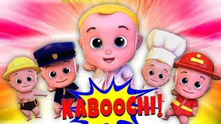 Kaboochi Dance Challenge  Dance Song For Kids  Cartoon For Kids  Kids Tv India  Nursery Rhymes [upl. by Aenej]