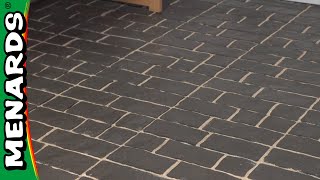 How to Install Paver Locking Sand  Menards [upl. by Colan995]