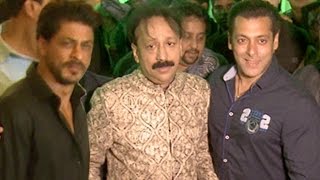 Shahrukh And Salman At Baba Siddiqui IFTAR Parties [upl. by Ajnot]