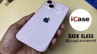 iPhone 13 Back Glass Replacement How To Do It Yourself [upl. by Idonna]