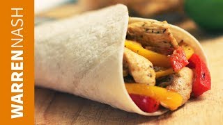 Chicken Fajitas Recipe  Mexican classic  Recipes by Warren Nash [upl. by Eitsym313]