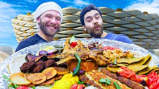 Baghdad Street Food Mountain Iraqi Food Market Tour [upl. by Acinahs]