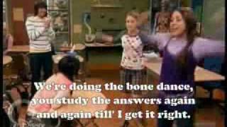 Bone dance  With LYRICS  HANNAH MONTANA [upl. by Eeryn]